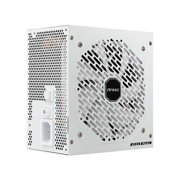 Antec Neo ECO Modular NE1000G M White ATX 3.0 alimentatore per computer 1000 W 20+4 pin ATX Bianco (Antec NE1000G M, White, PCIe 5.0 Ready, Fully Modular, 80PLUS Gold, Single Rail, 83A, 120mm FDB Fan - E_0009_B48670647