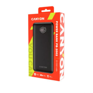 Canyon PB-2002 20000 mAh Nero (Canyon Power Bank 20000 mAh PB-2002 Black) - E_0009_B48674136