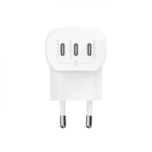 Belkin CARICABATTERIA BOOSTCHARGE DA PARETE A 3 PORTE USB (BOOSTCHARGE 3-PORT USB-C CHARGER) - E_0009_B49094309