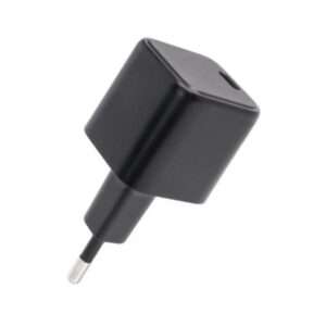 CoreParts MBXUSBC-AC0031 adattatore e invertitore Interno 33 W Nero (33W USB-C Nano Single Port - Charger, GaN Technology - 5V2A-20V1.5A USB PD Plug: USB-C EU Wall - Compatible with all brands of Tab - E_0009_B49126483