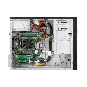 HPE ProLiant ML30 Gen11 E-2434 3.4GHz 4c 1P 32GB-DR 8SFF VROC 2x480GB SATA SSD 800W RPS UK/IE Server (HPE PROLIANT ML30 G11 INTEL XEON E-2434 32GB 2 X 480GB 8SFF INTEL VROC RAID 800W) - E_0009_B49403671