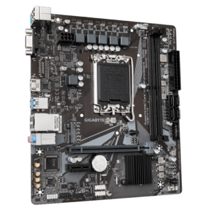 GIGABYTE H610M H V2 Scheda madre - Supporta processori Intel Core 14th CPUs, 4+1+1 Hybrid Digital VRM, up to 5600MHz DDR5, 1xPCIe 3.0 M.2, GbE LAN, USB 3.2 Gen 1 (GIGABYTE 1700 H610M H V2 D5 M-ATX) - E_0009_B49429925