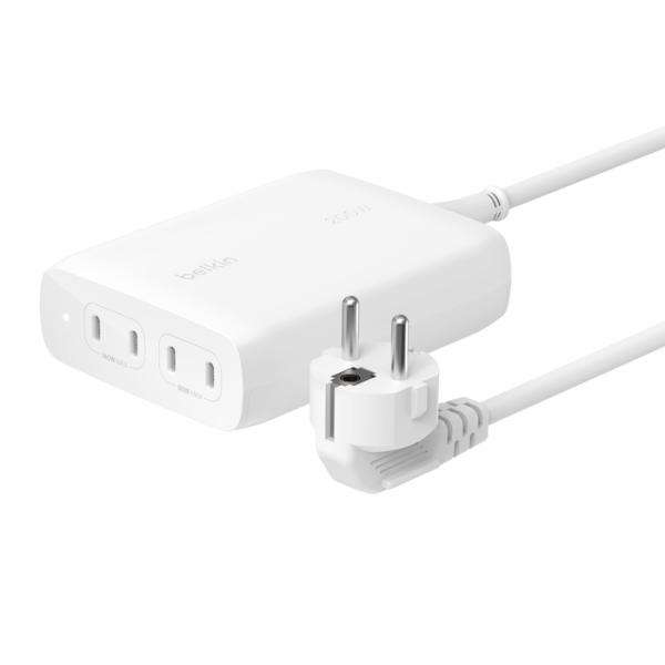 Belkin BoostCharge Pro Computer portatile, Smartphone, Tablet Bianco AC Ricarica rapida Interno (BOOSTCHARGE PRO 4-PORT USB-C - GAN CHARGER 200W) - E_0009_B49436126
