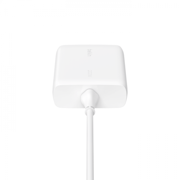 Belkin BoostCharge Pro Computer portatile, Smartphone, Tablet Bianco AC Ricarica rapida Interno (BOOSTCHARGE PRO 4-PORT USB-C - GAN CHARGER 200W) - E_0009_B49436126