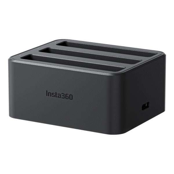Insta360 CINSBBMJ carica batterie Batteria per telecamera sportiva USB (Insta360 X4 Fast Charge Hub) - E_0009_B49453249