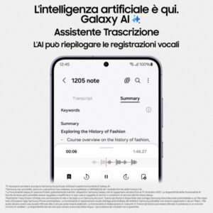 Samsung Galaxy S24 Smartphone AI, Display 6.2'' FHD+ Dynamic AMOLED 2X, Fotocamera 50MP, RAM 8GB, 256GB, 4.000 mAh, Marble Gray (Galaxy S24 15.8 Cm [6.2] - Dual Sim 5G Usb Type-C 8 Gb - 256 Gb 4000 M - E_0009_B49454891