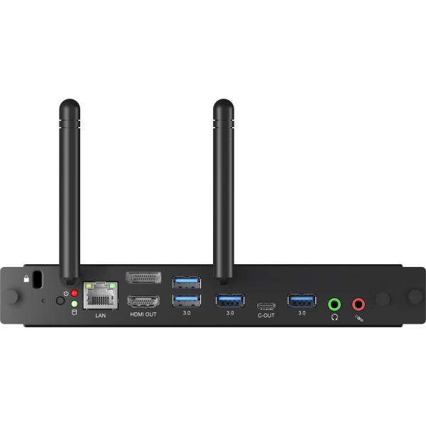 iiyama OPC51204BC-1 PC/stazione di lavoro Intel® Core™ i5 i5-12450H 8 GB DDR4-SDRAM 256 GB SSD Windows 11 IoT Enterprise Mini PC Nero (iiyama OPC51204BC-1 - Lettore di segnaletica digitale slot-in - E_0009_B49520237