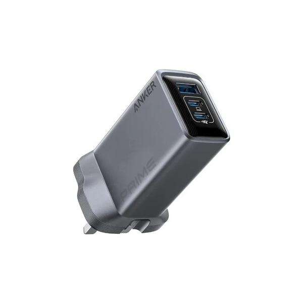 Anker Prime Computer portatile, Console portatile, Smartphone, Orologio intelligente, Tablet Grigio AC Ricarica rapida Interno (PRIME CHARGER 100W 3 PORTS GANPRIME) - E_0009_B49576850