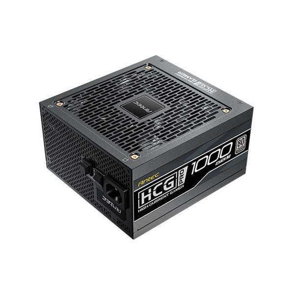 Antec HIGH CURRENT GAMER HCG1000 PRO P GB alimentatore per computer 1000 W 20+4 pin ATX ATX Nero (Antec HCG1000 PRO Platinum ATX 3.1 Power Supply - 1000W, Fully Modular, 80 PLUS Platinum Certified, S - E_0009_B49598411