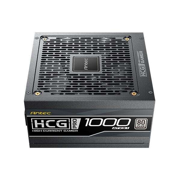 Antec HIGH CURRENT GAMER HCG1000 PRO P GB alimentatore per computer 1000 W 20+4 pin ATX ATX Nero (Antec HCG1000 PRO Platinum ATX 3.1 Power Supply - 1000W, Fully Modular, 80 PLUS Platinum Certified, S - E_0009_B49598411