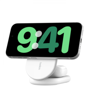 Belkin WIZ028MYWH Caricabatterie per dispositivi mobili Bianco (BOOSTCHARGE QI2 15W MAGNETIC 2IN1 WH) - E_0009_B49600288