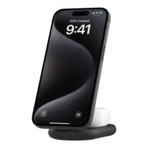 Belkin WIZ028MYBK Caricabatterie per dispositivi mobili Nero (BOOST?CHARGE Qi2 15w Magnetic 2in1 Stand Black) - E_0009_B49600292