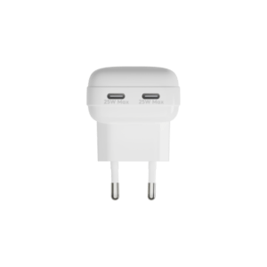 dbramante1928 CH25EUWH7129 Caricabatterie per dispositivi mobili Telefono cellulare Bianco USB Ricarica rapida Interno (RE-CHARGE - EU FLAT WALL CHARGE) - E_0009_B49603731