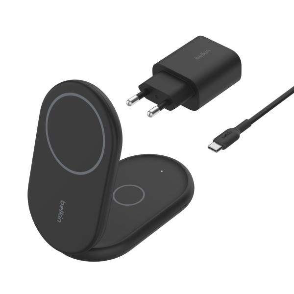 Belkin BoostCharge (WRLSS BOOST CHARGEQI2 - KLAPPBARE 2IN1 LADESTAT. 15WATT) - E_0009_B49608913