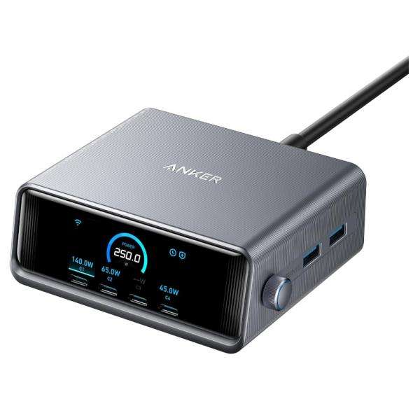 Anker Prime GaN Universale Nero Ricarica rapida Interno (Prime Gan Universal Black - Fast Charging Indoor - Warranty: 12M) - E_0009_B49700059