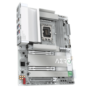 GIGABYTE Z890 AERO G Scheda Madre - Supporta CPU Intel Core Ultra [Serie 2], VRM a 16+1+2 fasi, fino a 8800MHz DDR5 [OC], 1xPCIe 5.0 + 4xPCIe 4.0, Wi-Fi 7, LAN 2.5GbE, Thunderbolt 4 (GIGA Z890 AERO G - E_0009_B50078420