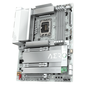 GIGABYTE Z890 AERO G Scheda Madre - Supporta CPU Intel Core Ultra [Serie 2], VRM a 16+1+2 fasi, fino a 8800MHz DDR5 [OC], 1xPCIe 5.0 + 4xPCIe 4.0, Wi-Fi 7, LAN 2.5GbE, Thunderbolt 4 (GIGA Z890 AERO G - E_0009_B50078420