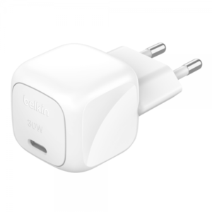 Belkin BoostCharge Computer portatile, Smartphone, Tablet Bianco AC Ricarica rapida Interno (COMPACT USB-C WALL CHARGER - 30W) - E_0009_B50363192