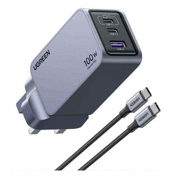 AGI 25875 ricambio per cellulare Batteria Nero (NEXODE PRO 100W GAN CHARGER) - E_0009_B50364120