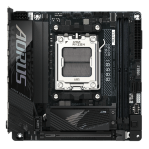 GIGABYTE B850I AORUS PRO Scheda Madre - Supporta processori AMD Ryzen Serie 9000, VRM digitale a 8+2+1 fasi, fino a 8400MHz DDR5 [OC], 1xPCIe 5.0 + 1xPCIe 4.0 M.2, 2.5LAN, WIFI 7, USB 3.2 Gen 2 (AORU - E_0009_B50391927