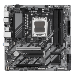 GIGABYTE B850M D3HP Scheda Madre - Processori AMD Ryzen Serie 9000, 5+2+2 fasi VRM digitali, fino a 8200MHz DDR5 [OC], 1xPCIe 5.0 + 1xPCIe 4.0 M.2, LAN GbE, USB 3.2 Gen 2 (GIGA B850M D3HP AM5/DDR5/?A - E_0009_B50393260