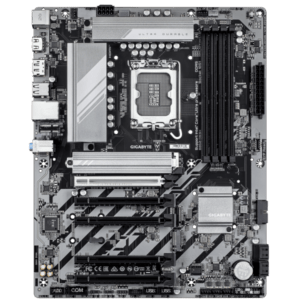 GIGABYTE B860 DS3H Scheda madre - CPU Intel Core Ultra, VRM a 8+1+2+2 fasi, fino a 9066MHz DDR5, 1xPCIe 5.0 + 1xPCIe 4.0 M.2, LAN 2,5 GbE, USB 3.2 Gen 2x2 (GIGABYTE 1851 B860 DS3H) - E_0009_B50418251
