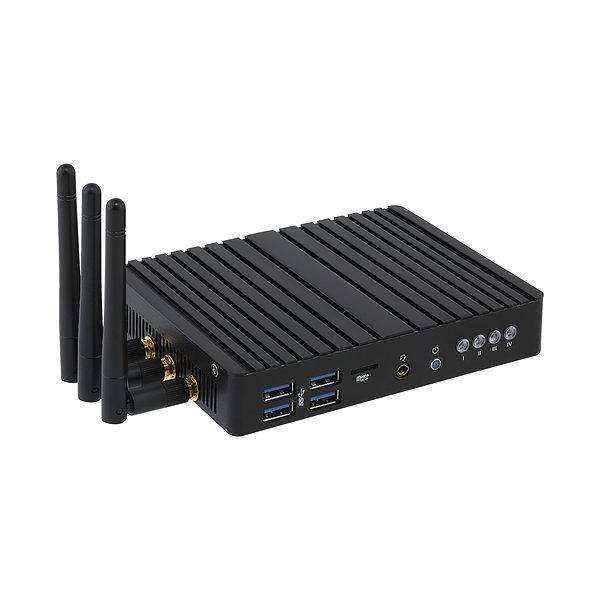 Qbic BXP-352 computer incorporati 1,6 GHz Intel® Celeron® 32 GB eMMC 2 GB (Qbic High End 4K Android Box with 2x HDMI Out BXP-352) - E_0009_B50424457