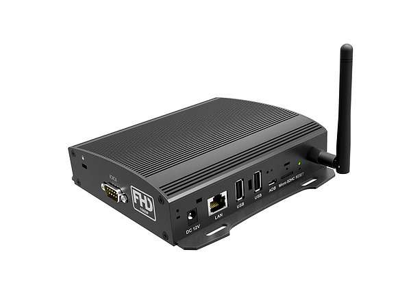 Qbic FHD-100 computer incorporati 1,6 GHz 8 GB eMMC 2 GB (Qbic Android Gateway Box for Room Management FHD-100) - E_0009_B50424458