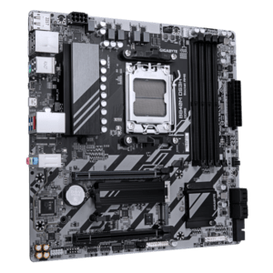 GIGABYTE B840M DS3H Scheda madre - CPU AMD Ryzen 9000, VRM a 8+2+2 fasi, fino a 8200 MHz DDR5, 2xPCIe 4.0 M.2, LAN 2.5GbE, USB 3.2 Gen 1 (GIGA B840M DS3H AM5/DDR5/?ATX) - E_0009_B50515478