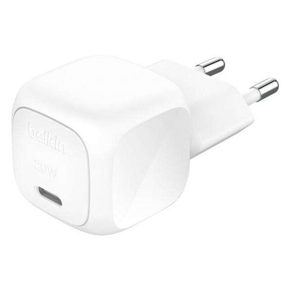 Belkin WCA009kqWH Computer portatile, Smartphone, Tablet Bianco AC Ricarica rapida Interno (20W USB PD WALL CHARGER W PPS WHT) - E_0009_B50556141