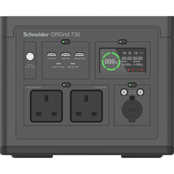 APC PPS730-UK stazione di alimentazione portatile Ioni di Litio 6,4 kg (OFFGRID PORTABLE POWER STATION 730) - E_0009_B50615045