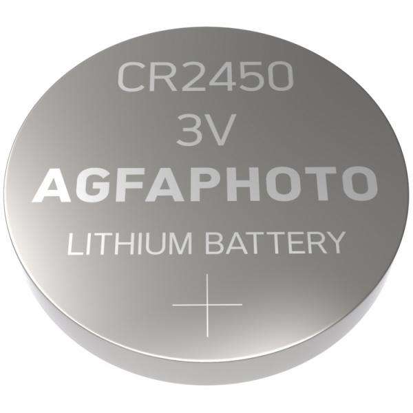 AgfaPhoto 150-803258 batteria per uso domestico Batteria monouso CR2450 Litio (AgfaPhoto Knopfzelle CR 2450 Lithium 3) - E_0009_B51085663