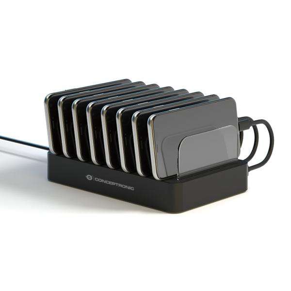 Conceptronic OZUL02B Caricabatterie per dispositivi mobili Nero Interno - E_0015_ 11480442000