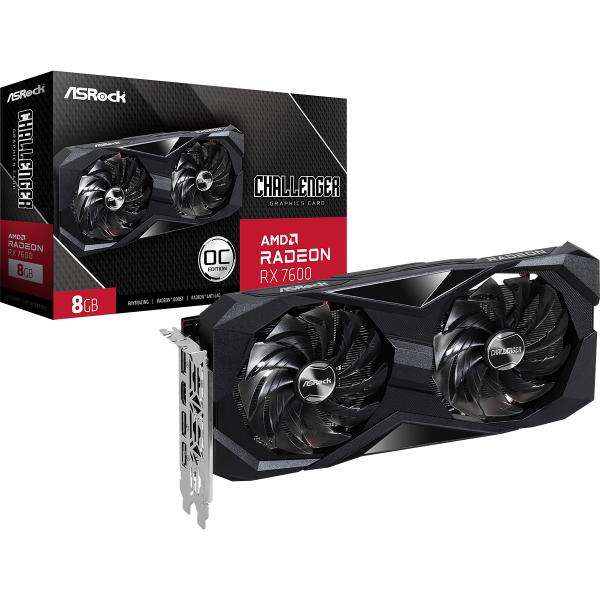 Asrock Challenger 90-GA41ZZ-00UANF scheda video AMD Radeon RX 7600 8 GB GDDR6 - E_0015_ 15939335000