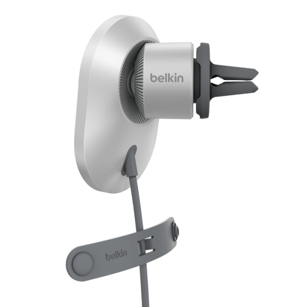 Belkin BoostCharge Pro Smartphone Argento, Bianco USB Carica wireless Ricarica rapida Auto - E_0015_ 18658304000
