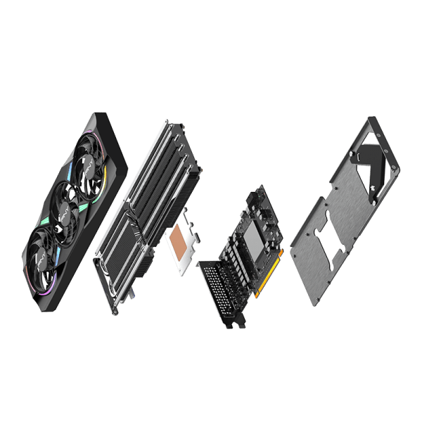 PNY GeForce RTX 5070 EPIC-X RGB OC NVIDIA 12 GB GDDR7 - E_0015_ 20281613000