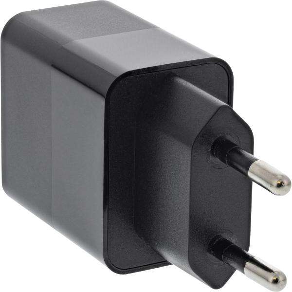 InLine Caricabatterie USB PD USB Tipo C singolo USB, alimentazione, 20W, nero - E_0015_ 491943002