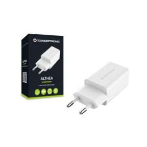 Conceptronic ALTHEA06W Caricabatterie per dispositivi mobili Interno Bianco - E_0015_ 9044892000
