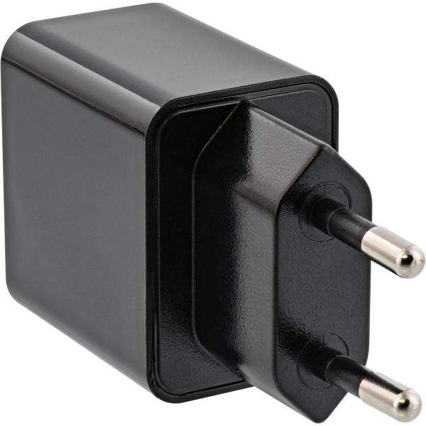 InLine Alimentatore USB, caricabatterie, da 100-240V a 5V/2,5A, nero - E_0015_ 9086044000