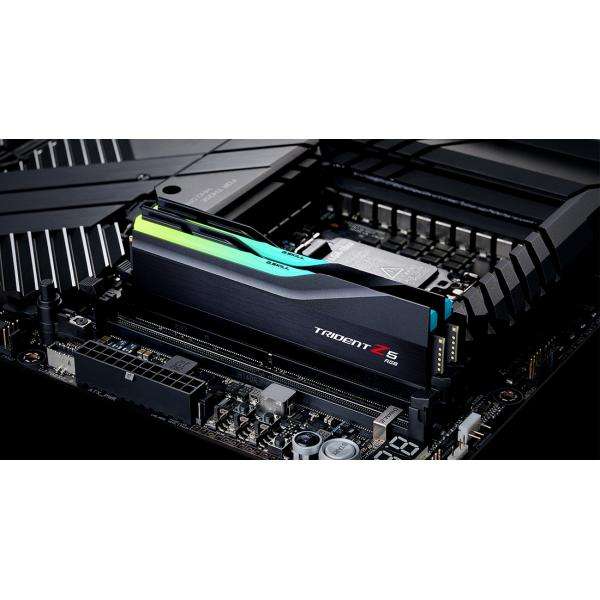 DDR5 32GB KIT 2x16GB PC 6400 G.Skill Trident Z5 RGB F5-6400J3239G16GX2-TZ5RK - E_0005_67433