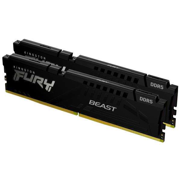 DDR5 16GB KIT 2x8GB PC 5600 Kingston FURY Beast KF556C40BBK2-16 - E_0005_68242