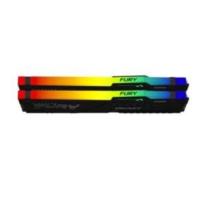 DDR5 32GB KIT 2x16GB PC 5600 Kingston FURY Beast RGB EX KF556C36BBEAK2-32 - E_0005_70681