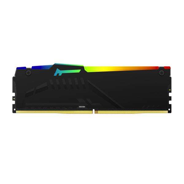 DDR5 32GB KIT 2x16GB PC 5600 Kingston FURY Beast RGB EX KF556C36BBEAK2-32 - E_0005_70681