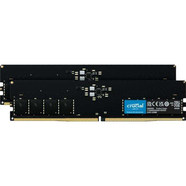 DDR5 64GB KIT 2x32GB PC 5600 Crucial CT2K32G56C46U5 - E_0005_82130