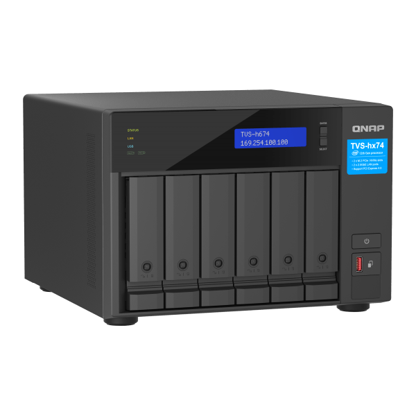 NAS Server QNAP TVS-H674T-I5-32G 6-Bay - E_0005_95433