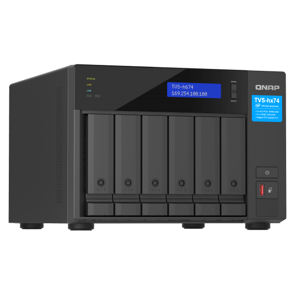 NAS Server QNAP TVS-H674T-I5-32G 6-Bay - E_0005_95433