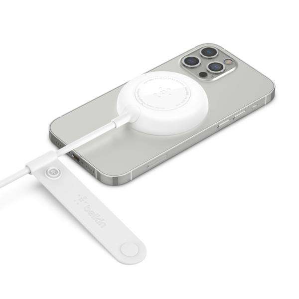 Belkin BOOST↑CHARGE Smartphone Bianco Carica wireless Interno (BELKIN MAGNATIC PORTABLE WIRELESS CHARGER PAD WHITE 7.5W) - E_0009_B45448142