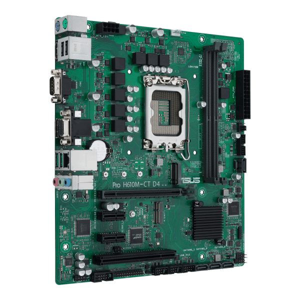 ASUS PRO H610M-C D4-CSM Intel H610 LGA 1700 micro ATX (MB ASUS PRO H610M-C D4-CSM) - E_0009_B46254249