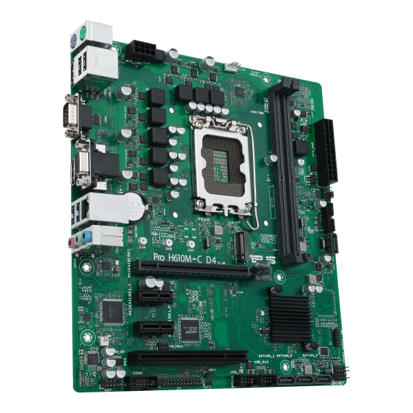 ASUS PRO H610M-C D4-CSM Intel H610 LGA 1700 micro ATX (MB ASUS PRO H610M-C D4-CSM) - E_0009_B46254249