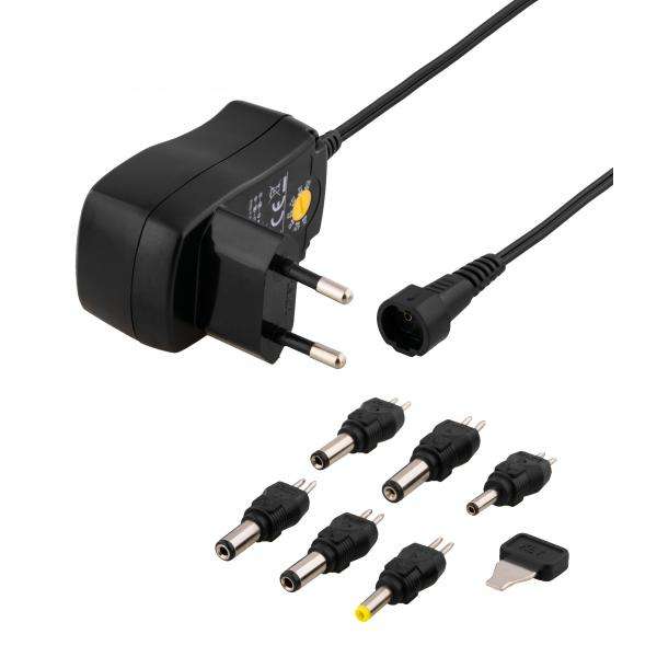 Deltaco PSR-06A Caricabatterie per dispositivi mobili Nero (DELTACO PSR-06A - str?mforsyningsadapt) - E_0009_B47017805